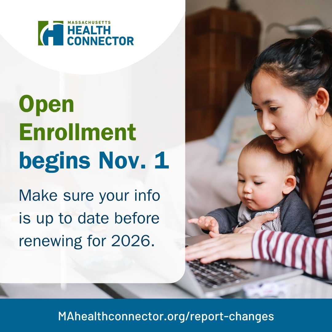 Mother and child using laptop together.