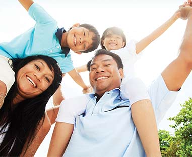 Dental Coverage Feature Image of a Family