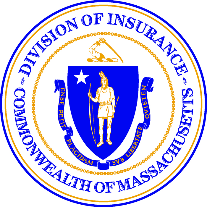 Sello oficial de la División de Seguros de Massachusetts